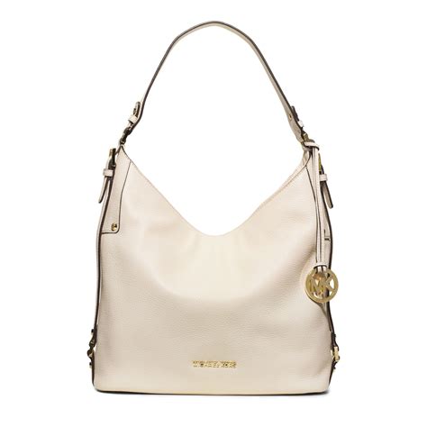 michael kors bedford shoulder bag white|bedford legacy Michael Kors bag.